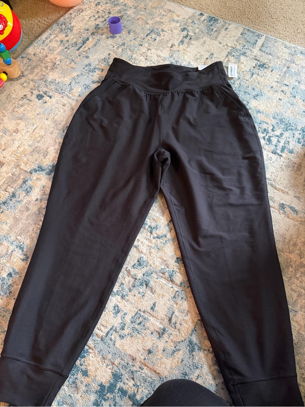Old Navy Black Women's Jogger Leggings